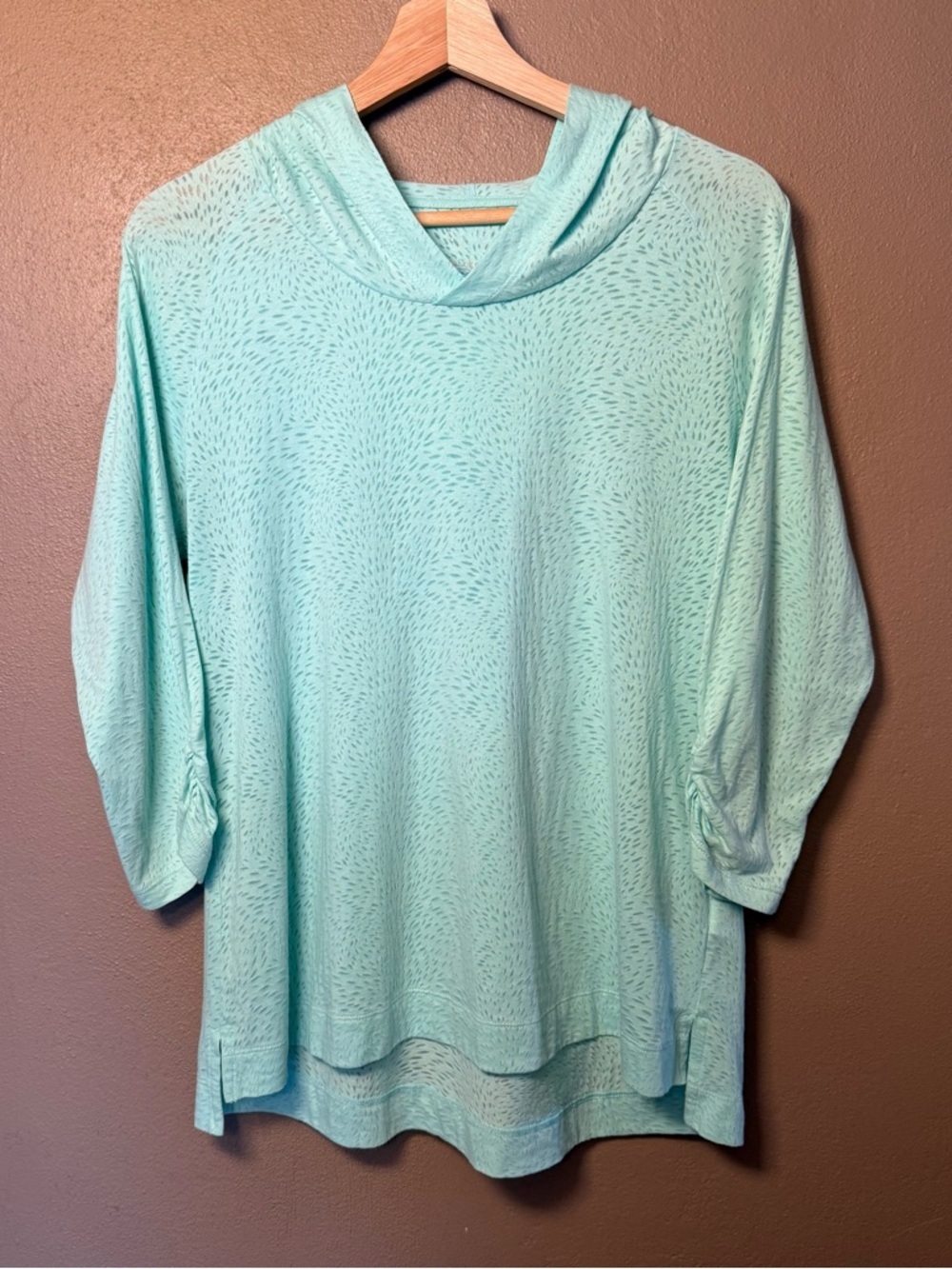 Columbia Ladie's See You Through Burnout Hoodie Size Large